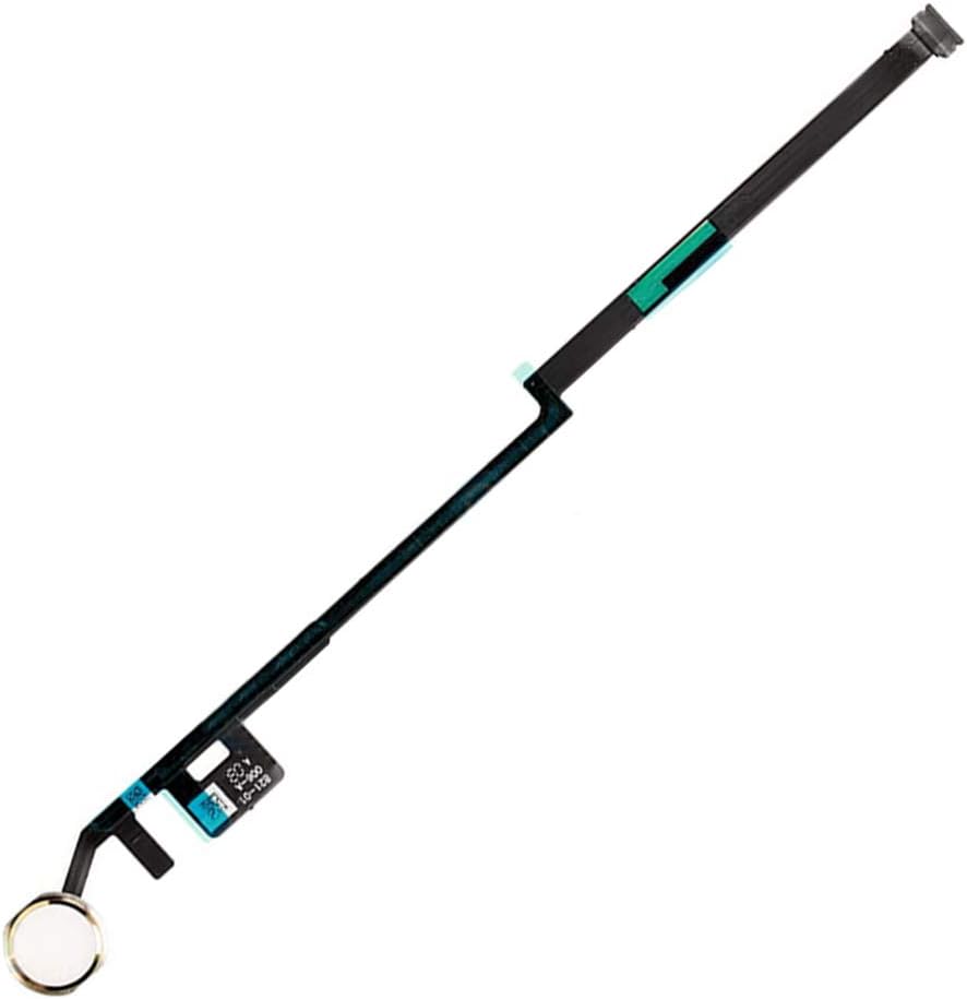 Home Button Flex with Fingerprint Sensor For Apple iPad 10.2 8th Gen Gold